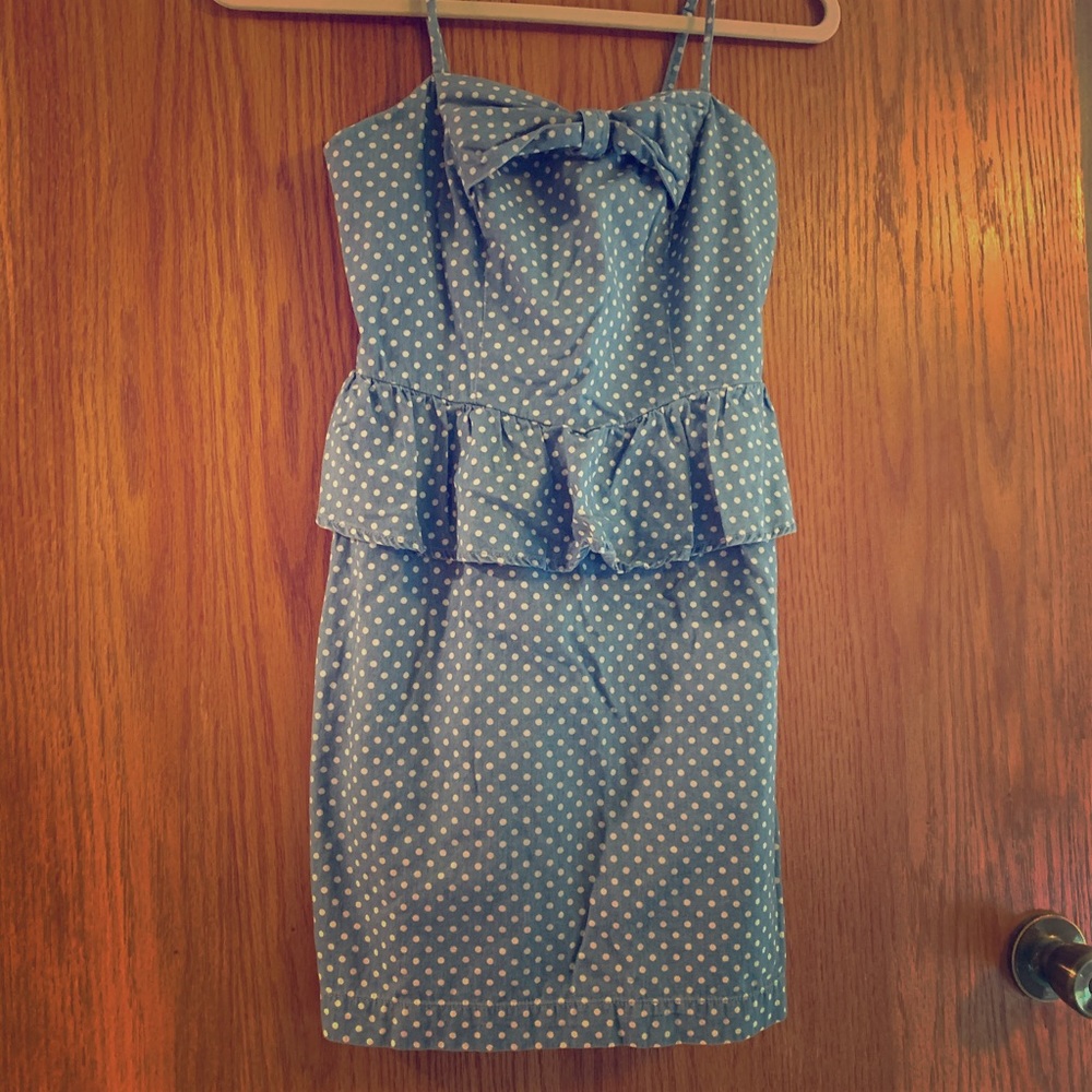 Forever 21 fitted spaghetti strap dress